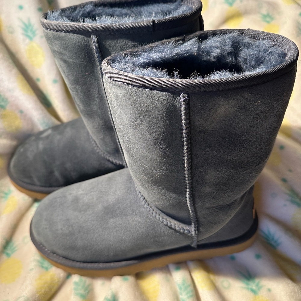 Ugg navy blue Classic short Boots